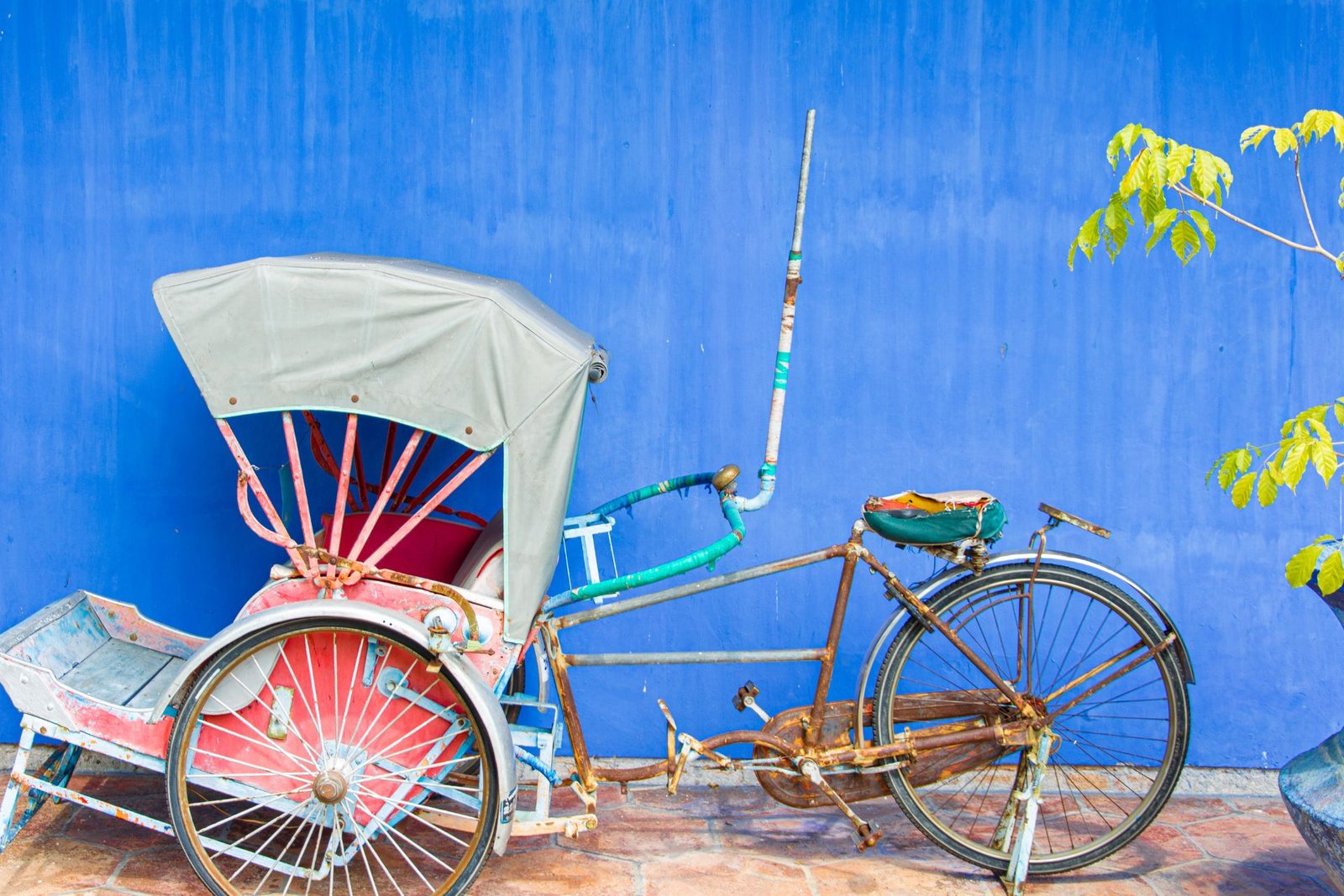 Trishaw transport in Penang